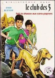 Comment s'appelle le chien de Claude dans la série de romans policiers "Le Club des Cinq" ?