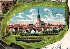 Village lorrain du pays de Bitche, Bettviller se situe dans le département ...