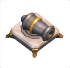 Quel est le niveau de l'hôtel de ville pour avoir son 1er canon ?