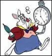 C'est le lapin que l'on retrouve dans ' Alice aux pays des merveilles' .