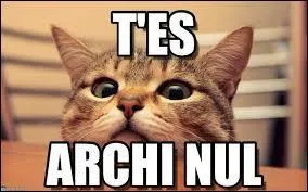 À présent, vous vous demandez si, par hasard, le ... ne me serait pas monté à la tête.