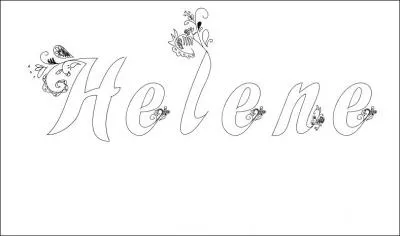 Qui pensait à Hélène, seul sur le sable, les yeux dans l'eau ?