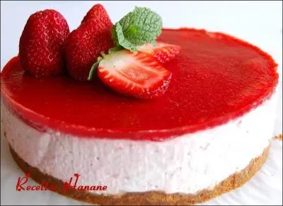 Quel est le nom de cet entremets ?