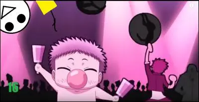 Nous enchaînons avec la seizième place où nous retrouvons le premier opening de l'anime "Beelzebub". D'ailleurs, savez-vous qui est l'auteur de cette série ?