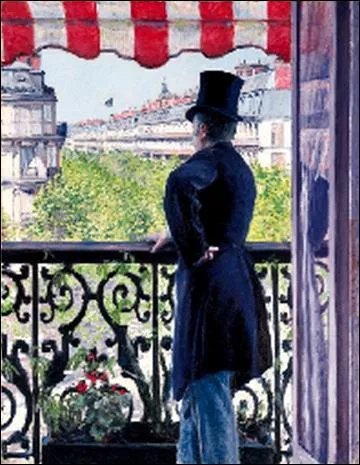 Qui a peint "L'homme au balcon, boulevard Haussmann" ?