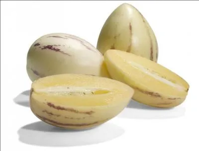 Voici un dessert bien rafraîchissant, c'est un pépino, sous quel nom le connaît-on aussi ?