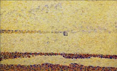 Qui a peint "Plage à Gravelines" ?