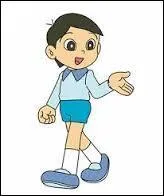 Comment s'appelle le garçon, dans la classe de Nobita, qui n'a que des qualités et dont Nobita est jaloux ?