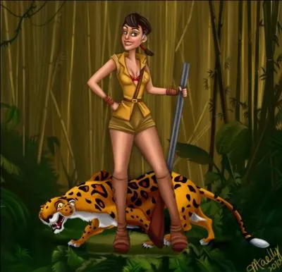 Comment s'appelle l'antagoniste principal de 'Tarzan', avide de pouvoir et d'argent ?