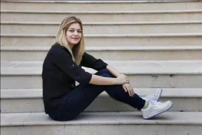 Quelle est la chanson qu'elle a écrite elle-même ?