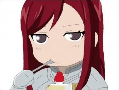 Quel est le dessert préféré d'Erza ?