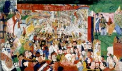 Qui a peint "L'Entrée du Christ à Bruxelles" ?