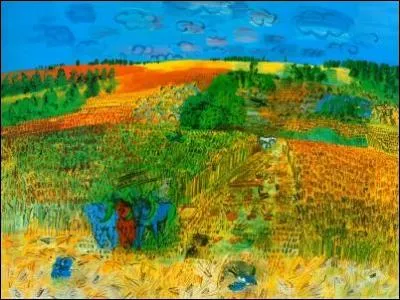 Qui a peint "La Récolte" ?