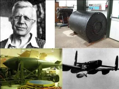 Allons en Grande-Bretagne ! Ce personnage obligea les Allemands à prendre plusieurs bains bien inconfortables ! en plus, il conçut les deux bombes les plus puissantes de la 2e Guerre mondial (exception des bombes atomiques). Qui est cet ingénieur ?