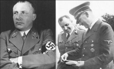 Allons en Allemagne ! Il est considéré comme l'éminence grise d'Hitler. C'est également son secrétaire privé. Il sera jugé par contumace au tribunal de Nuremberg et sera condamné à mort. Qui est-ce ?