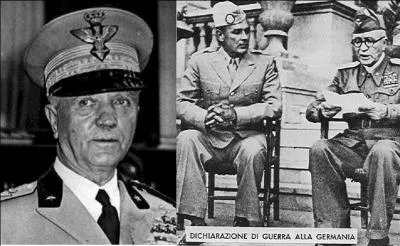 Rendez-vous en Italie ! Il est le remplaçant du dictateur fasciste. Peu avant la 2e Guerre mondiale, il lui signifie l'impréparation de l'armée italienne puis déconseille l'attaque italienne contre la Grèce. Qui est-il ?