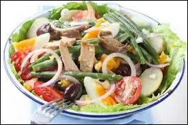 Quels ingrédients entrent dans la composition de la salade niçoise ?