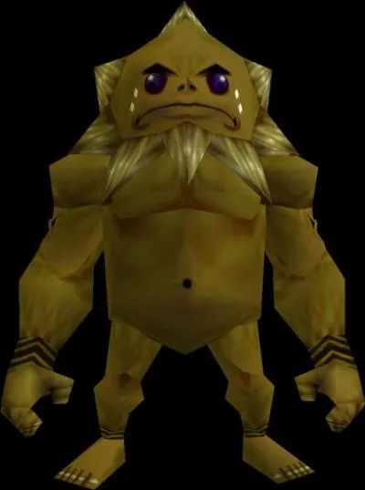 Comment s'appelle cette créature jaune cra-cra qui vit au mont du péril ?