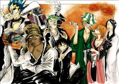 Qui drague les filles sous le costume d'Urahara (de "Bleach") ?