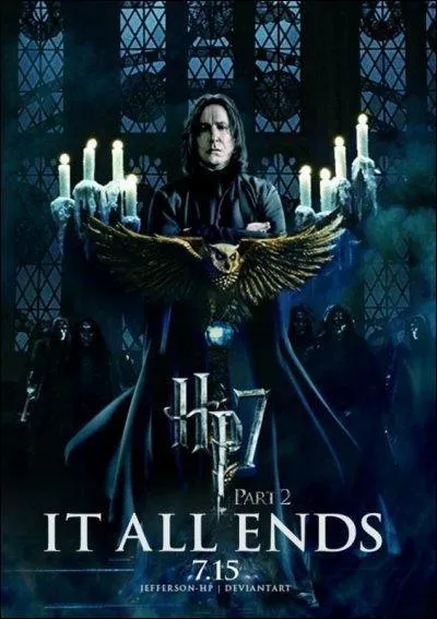 Une fois Albus Dumbledore mort, quel personnage succède à la direction de l'école de Poudlard en temps que directeur ?