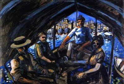 Qui a peint "La traversée du vieux port, Marseille" ?