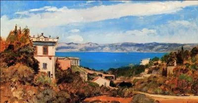 Qui a peint "La baie de Marseille, Saint-Henri" ,