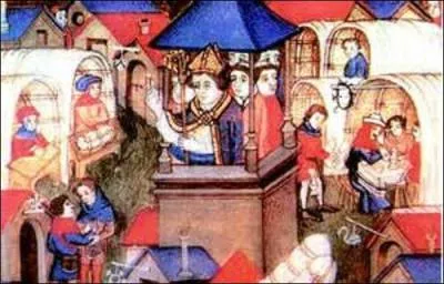 En 635, je fonde une immense foire qui me succédera jusqu'en 1793. Cette dernière se situait à la Plaine Saint-Denis, ouvrait ses portes quinze jours du 11 juin à la Saint Barnabé au 24 juin date de la Saint Jean. Attirant des marchands venus de toute l'Europe, on y vendait notamment des parchemins , mais quel nom portait-elle ?