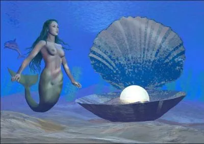 Substance dure, riche en calcaire, produite par le manteau de certains mollusques comme les huîtres, utilisée en bijouterie !