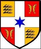 Voici le blason d'une ville de Franche-Comté. Connue pour sa saucisse, elle a vu naître entre autres Armand Peugeot et Dominique Voynet. C'est la ville de ...