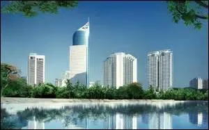 Comment s'appelle cette ville située à Jakarta ?