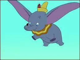 Un éléphant qui vole ? c'est sûrement Dumbo !