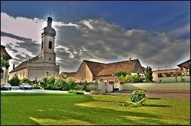 Le village de Grussenheim se trouve en r&eacute;gion ...