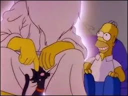 Dans mon épisode préféré, "Homer l'Hérétique" de la saison 4, quelle star du rock voit-on au paradis ?