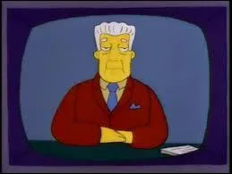 Dans l'épisode de la saison 4 "Monsieur Chasse-Neige", après que Kent Brockman annonce une température de 30° en plein mois de février, il dit vouloir toujours conduire avec sa vieille ...