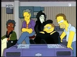 Dans le premier épisode de la saison 5 "Le Quatuor d'Homer", Barney Gumble, désormais en carrière musicale avec Yoko Ono, fait écouter à Apu, Skinner et Homer un "tube"... Combien de fois entendons-nous dans l'extrait Barney roter ?