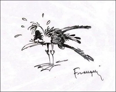 Quelle espèce de mouette est celle de Gaston Lagaffe ?
