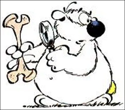 Comment s'appelle ce gros chien blanc débonnaire ?