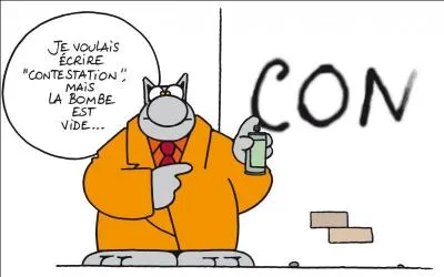 Dans toute sa splendeur, voici le Chat de Philippe Geluck, quelle est sa nationalité ?