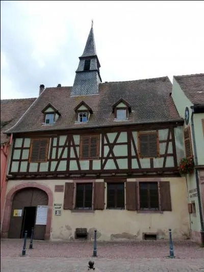 Albert Schweitzer, prix Nobel de la paix, est né à Kaysersberg, en...