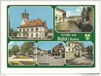 Bühl est célèbre pour ses quetsches et son vin d'Affental, en...