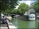 Quel est ce canal, long de 5 km et en partie couvert, qui relie le bassin de la Villette au port de plaisance de la capitale ?