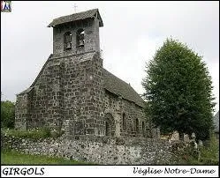 La commune auvergnate de Girgols se situe dans le département ...