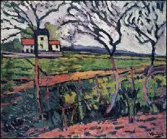 Qui a peint "Champs, Rueil" ?