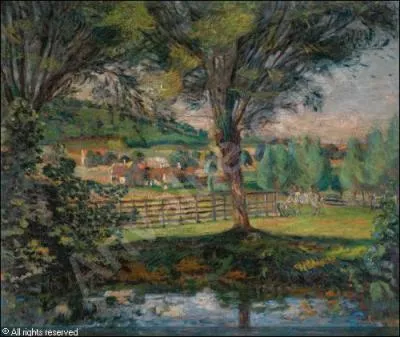 Qui a peint "La mare aux saules" ?