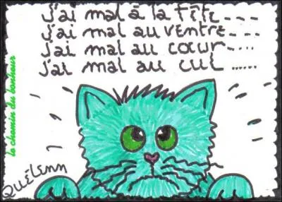 Vous avez fait un quiz "Dans la peau d'une puce", et vous vous grattez. 
Vous avez fait un quiz "Dans la peau d'une taupe" et vous pensez être myope. 
Vous avez fait un quiz "Dans la peau d'un termite", et maintenant l'envie de bouffer du bois vous tenaille ! 
 Il faut consulter, c'est sûr vous êtes -----.