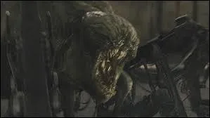 Comment le protagoniste tue-t-il le monstre qui le poursuivait dans le labyrinthe la nuit où il y reste coincé avec Minho ?