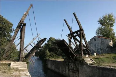 Ce pont très connu, de type pont-levis, a été construit sur le canal d'Arles à Bouc en 1832 . Il se trouve à Arles et se nomme :