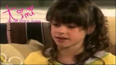 Dans quelle série a-t-elle joué quand elle était petite ?