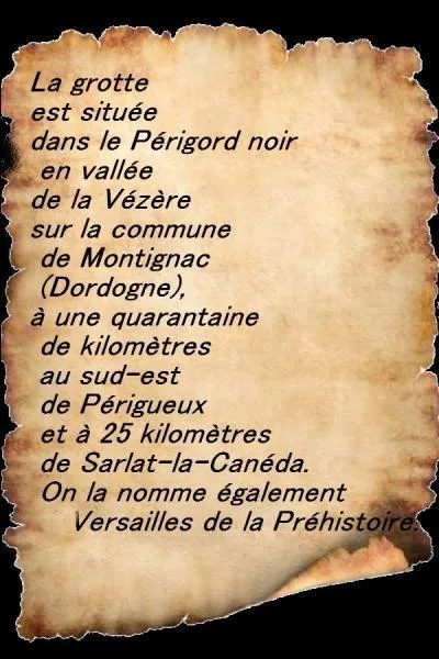 Quel est le nom de la grotte où se trouve le trésor ?