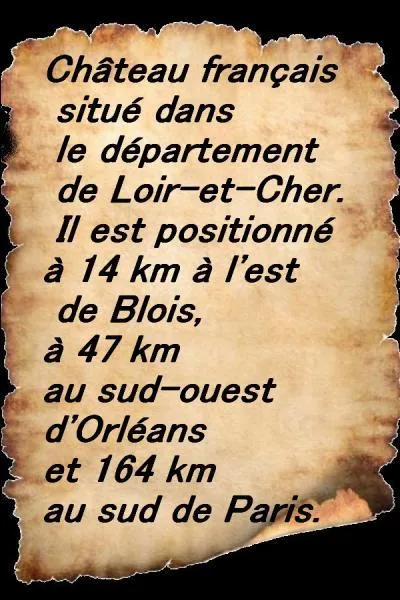 Quel est le nom du château où se trouve le trésor ?